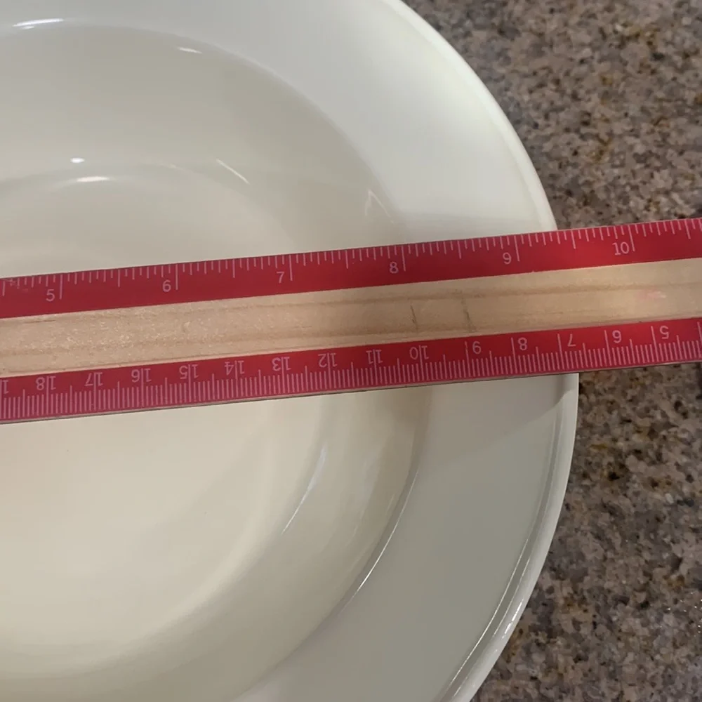 4 Crate & Barrel Margo Bowls -cream color